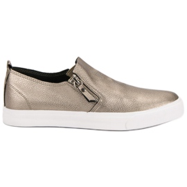 Scarpe Da Ginnastica Con Cerniera giallo