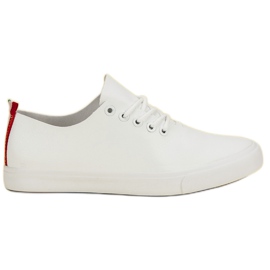 Scarpe da ginnastica legate bianco