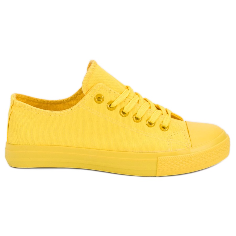 Sport Scarpe da ginnastica gialle giallo