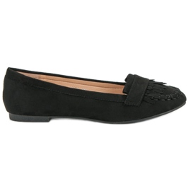 Small Swan Mocassini classici neri nero