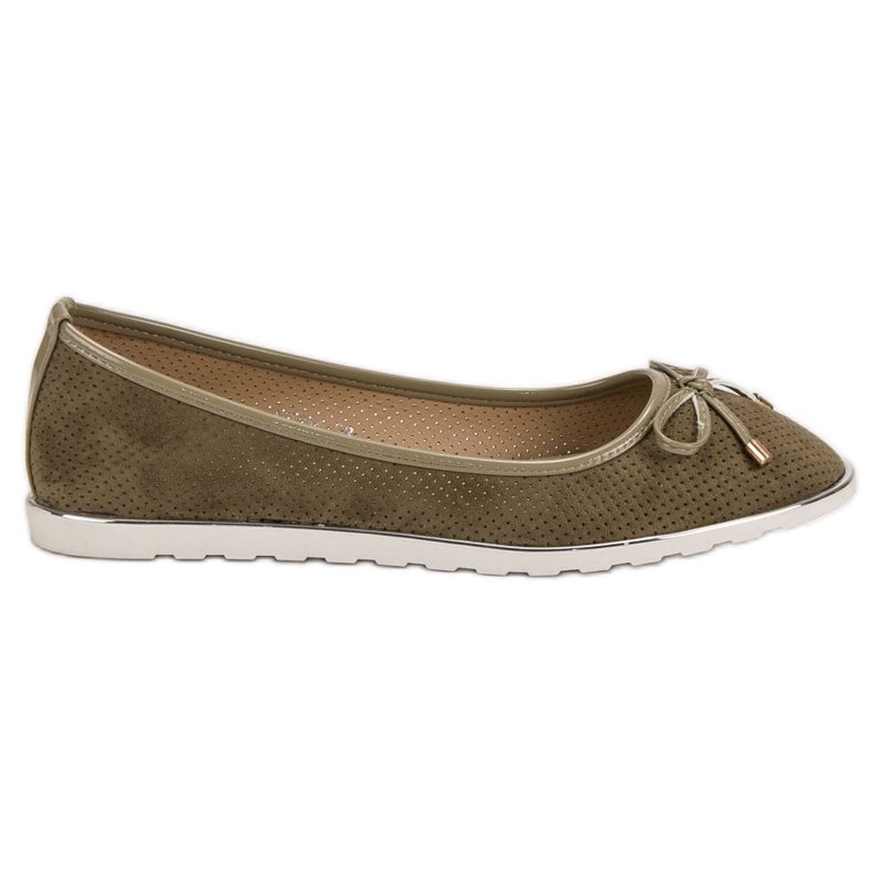 Small Swan Ballerine verdi verde