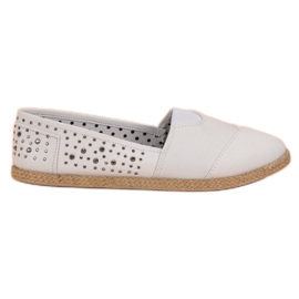 Espadrillas Con Jet bianco