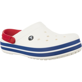 Crocs Coccodrillo Bianco Blu Jean multicolore