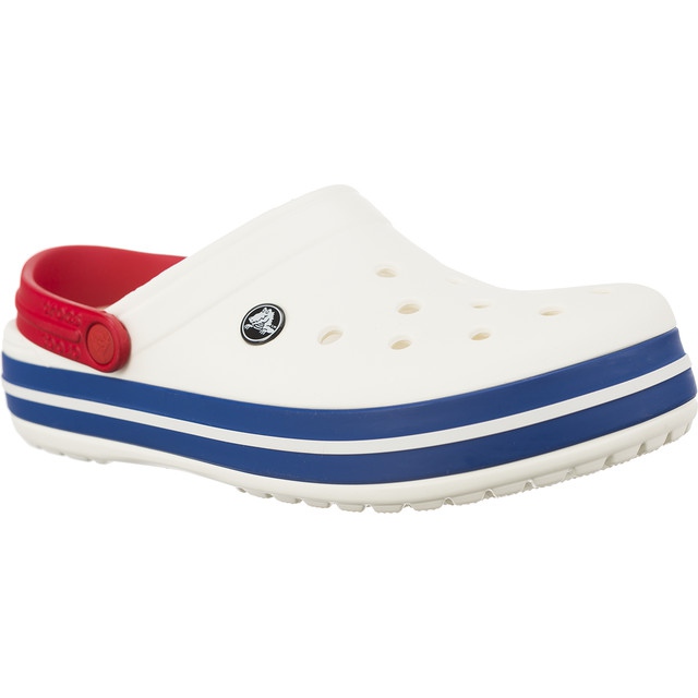 Crocs Coccodrillo Bianco Blu Jean multicolore