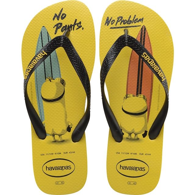 Havaianas Minions Citrus Yellow