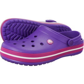 Crocs Crocband Neon Purple Candy Pink multicolore