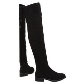 Stivaletti neri da donna 7367-PG Black nero
