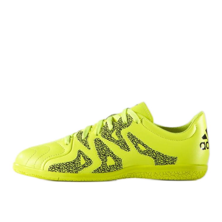 Scarpe indoor adidas X 15.3 In Pelle Jr verde