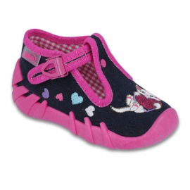 Scarpe per bambini Befado 110P336 rosa blu navy