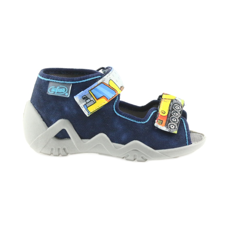 Scarpe per bambini Befado 250P077 blu navy multicolore