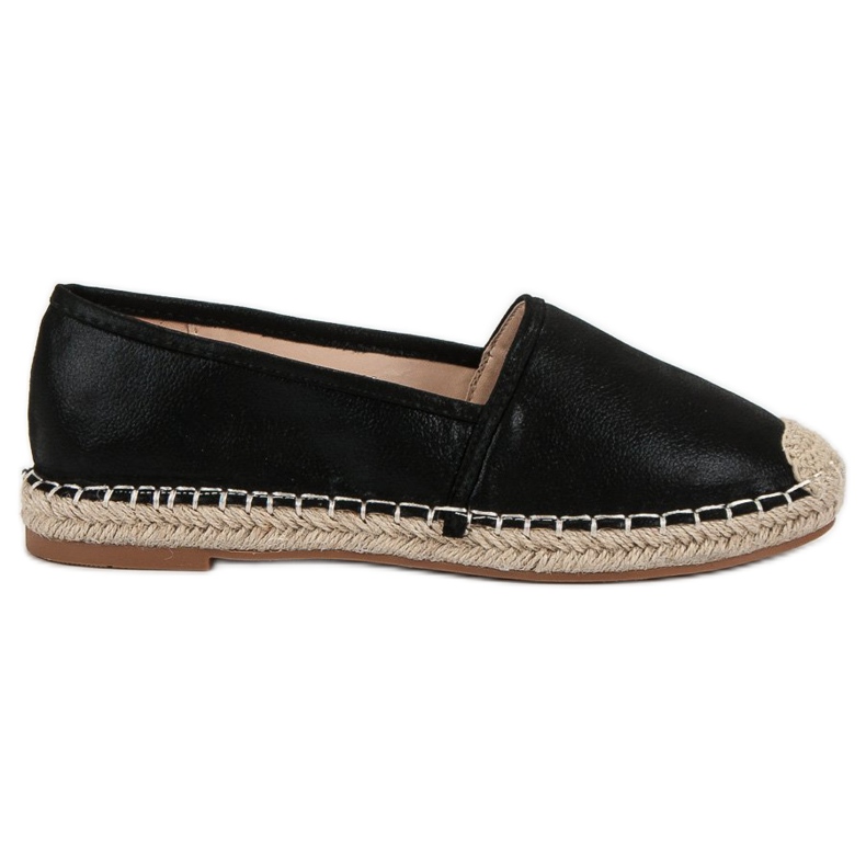 Small Swan Espadrillas classiche nere nero