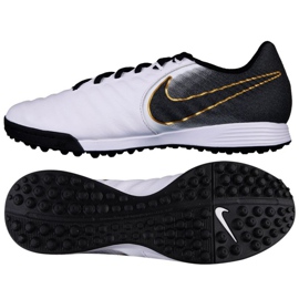 Scarpa da calcio Nike Tiempo LegendX 7 Academy TF M AH4243-100 bianca