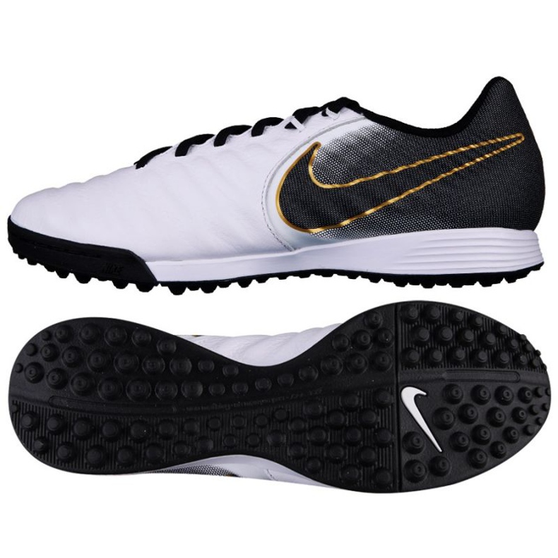 Scarpa da calcio Nike Tiempo LegendX 7 Academy TF M AH4243-100 bianca