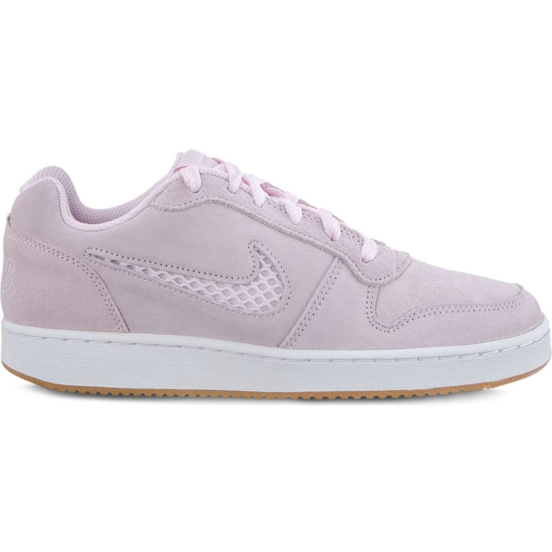 Nike Wmns Ebernon Low Prem 600 Pink Foam Pink Foam Black viola rosa