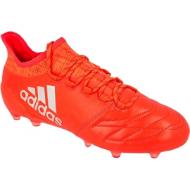Scarpe da calcio Adidas X16.1 Fg M Leather S81966 multicolore rosso