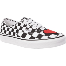 Vans Cuore rosso autentico Q9B bianco nero