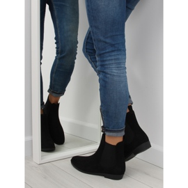 Stivali da donna neri stivali da donna Jodhpur neri D61 Black II-GAT nero