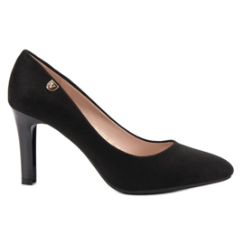 Décolleté VINCEZA in camoscio nero