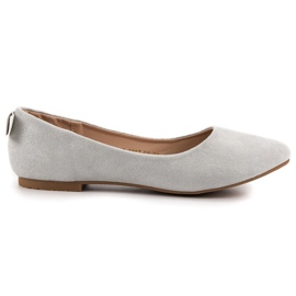 Vinceza Comode ballerine grigio