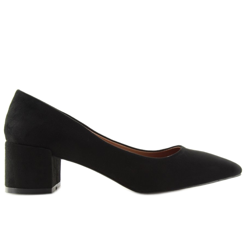 Décolleté con tacco largo nero 5186 Nero