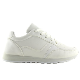 Bianco LR88082 Scarpe sportive bianche bianca