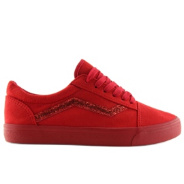 Sneakers rosse Vans B318-10 Rosse rosso