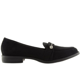 Mocassini da donna neri 3117 Black nero