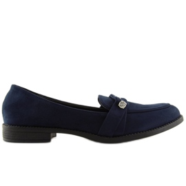 Mocassini da donna blu navy 3117 Blue