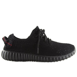 BY-049 Scarpe sportive nere nere nero