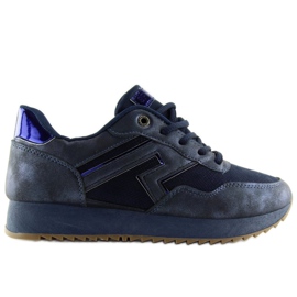 Blu KB-091 Scarpe sportive blu scuro