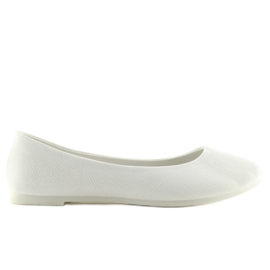 Ballerine da donna bianche JX1018 White bianca