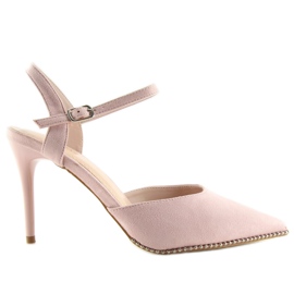 Sandali rosa su una spilla J1126-1 Pink