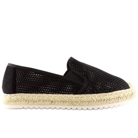 Espadrillas nere da donna 6602 Black nero