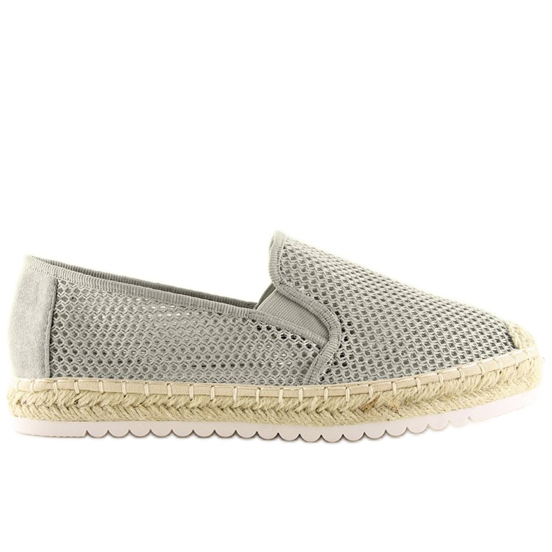 Espadrillas grigie da donna 6602 Grey grigio