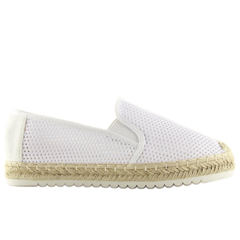 Espadrillas bianche da donna 6602 White bianca