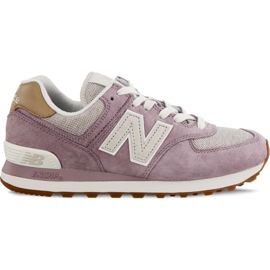 New Balance Wl574clc Cashmere con Light Cliff Grey viola