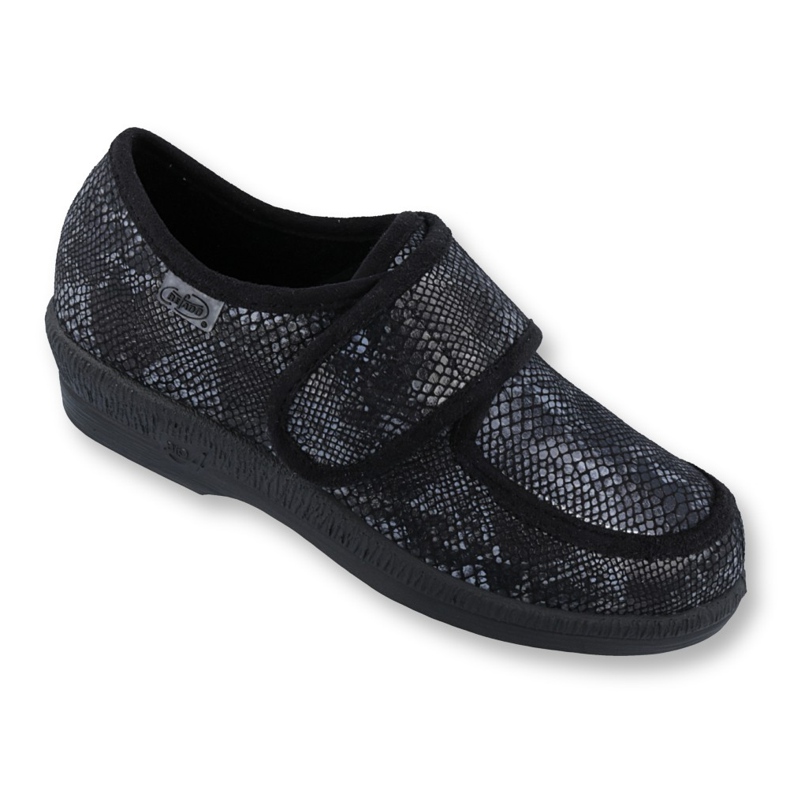 Scarpe da donna Befado pu 984D016 nero grigio