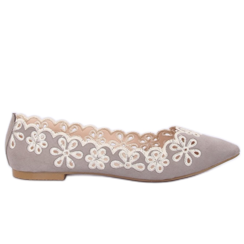 Ballerine traforate grigie LT99P Grigio
