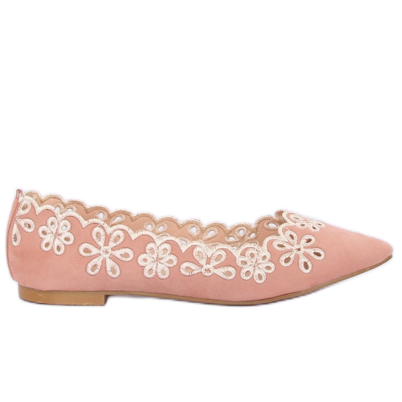 Ballerine rosa traforate LT99P Pink