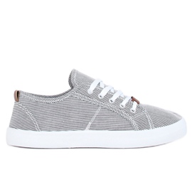Sneakers a righe nere JX70P Black nero