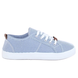 Sneakers blu JX70P Navy a righe