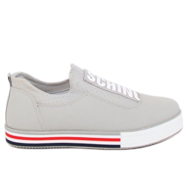 Sneakers grigie da donna grigie NB269P Grey grigio