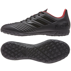 Scarpe da calcio Adidas Predator 19.4 Tf M D97972 nero nero
