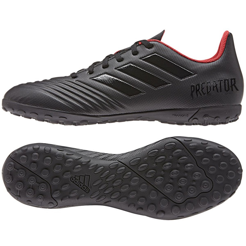 Scarpe da calcio Adidas Predator 19.4 Tf M D97972 nero nero