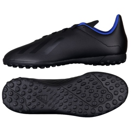Scarpe da calcio Adidas X 18.4 Tf Jr G26983 nero nero