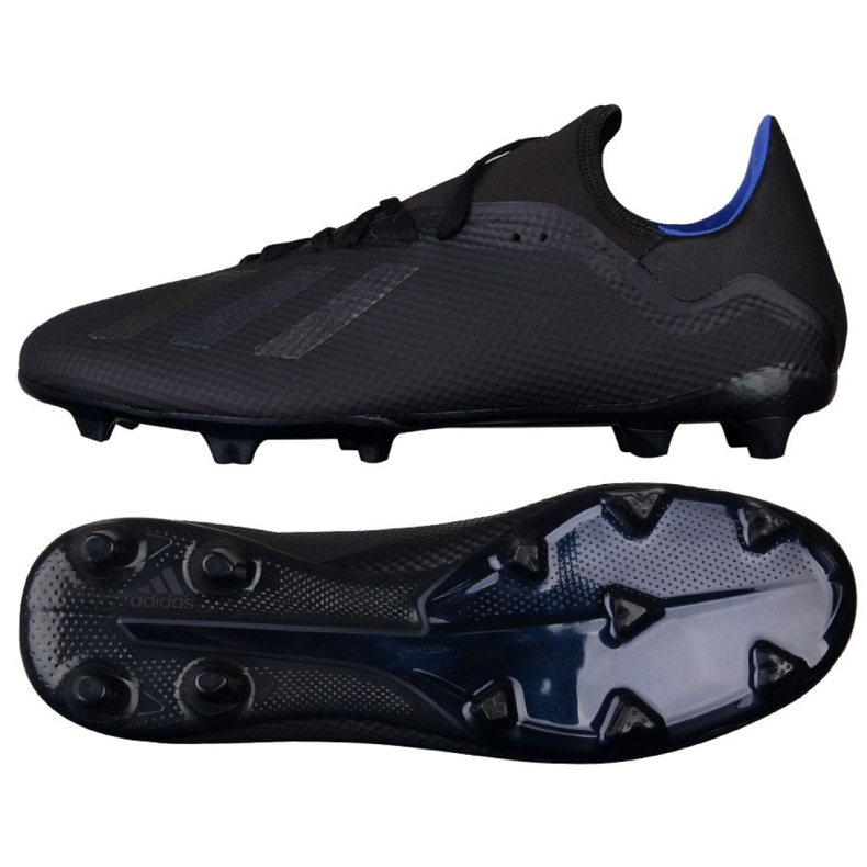 Scarpe da calcio Adidas X 19.3 Fg M D98076 multicolore nero