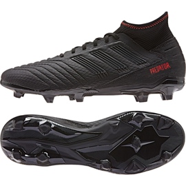 Scarpe da calcio Adidas Predator 19.3 Fg M D97942 multicolore nero