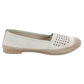 Mckeylor Espadrillas traforate bianca multicolore