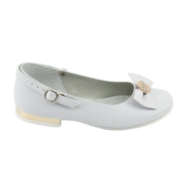Miko ballerine comunione bambini bianche bianca giallo