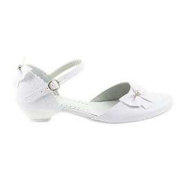 Miko ballerine comunione bambini bianche bianco